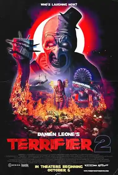 Terrifier 2 (2022) Dual Audio Movie Poster