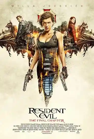 Resident Evil 6: The Final Chapter (2016) Dual Audio [Hindi-English] BluRay 480p | 720p | 1080p